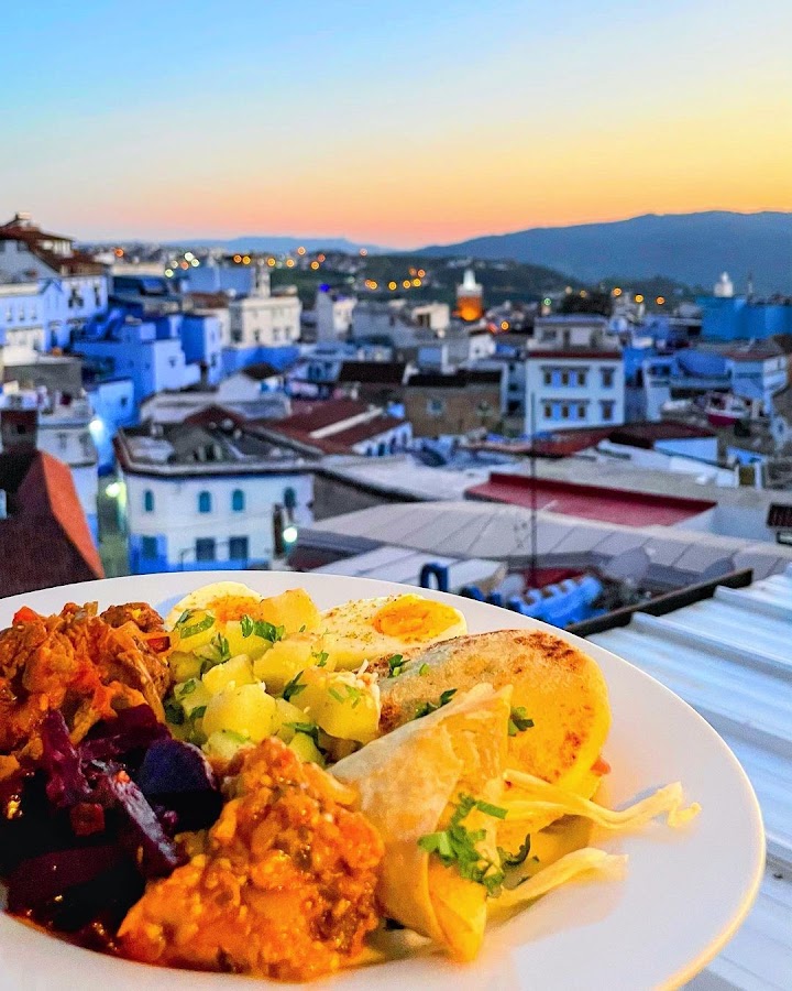 Cafe Clock Chefchaouen