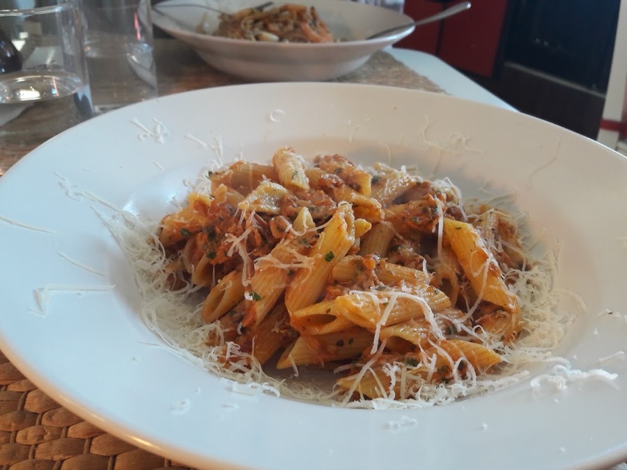 Pizzeria Mandala — penne al tonno
