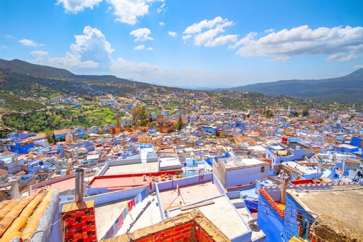 Amazing View — vista panoramica su Chefchaouen